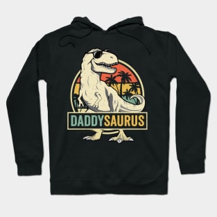 Daddy Saurus T Rex Dinosaur Men Daddysaurus Family Matching Hoodie